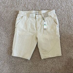Calvin Klein Men’s Cream Cargo Shorts
